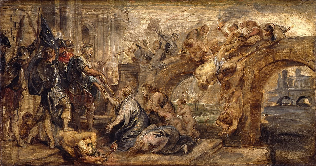  312-Pieter Paul Rubens-La presa di Parigi da parte di Enrico IV - Gemäldegalerie, Berlin 